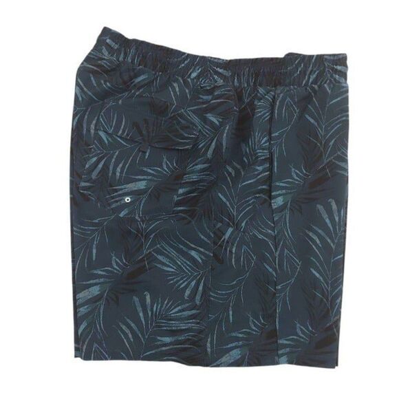 All In Motion Board Shorts Mens XL Green Tropical Print Summer Beach Outdoor - Picture 4 of 9